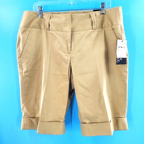 NWT Nordstrom khaki bermuda shorts 14 - Picture 1 of 14